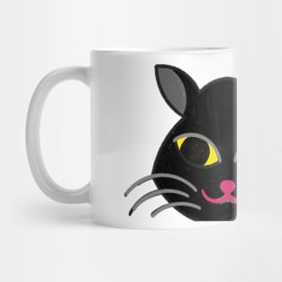 Black Cat hallowen Mug